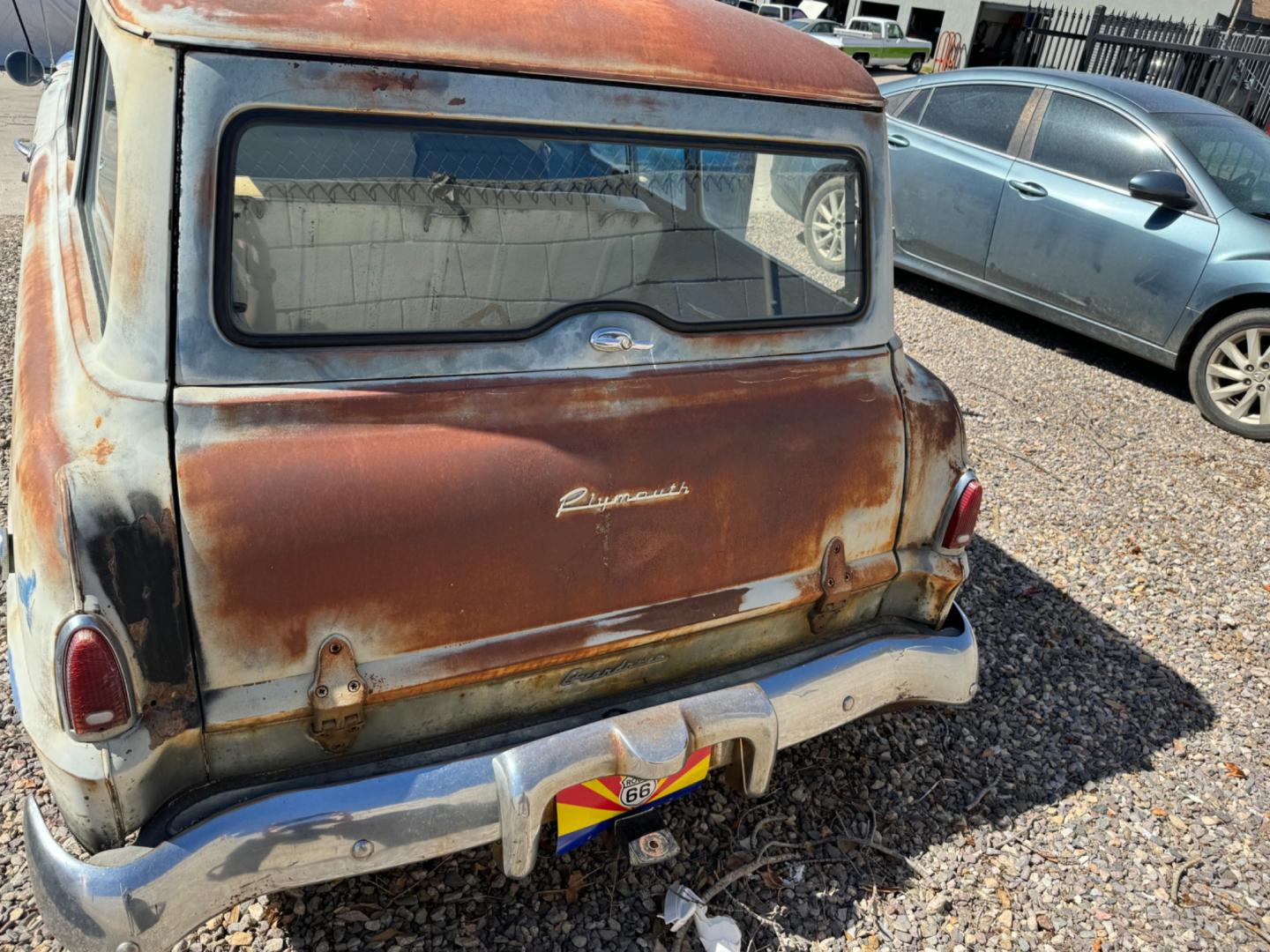 1953 Silver Plymouth Suburban , located at 2190 Hwy 95, Bullhead City, AZ, 86442, (928) 704-0060, 0.000000, 0.000000 - Photo#7